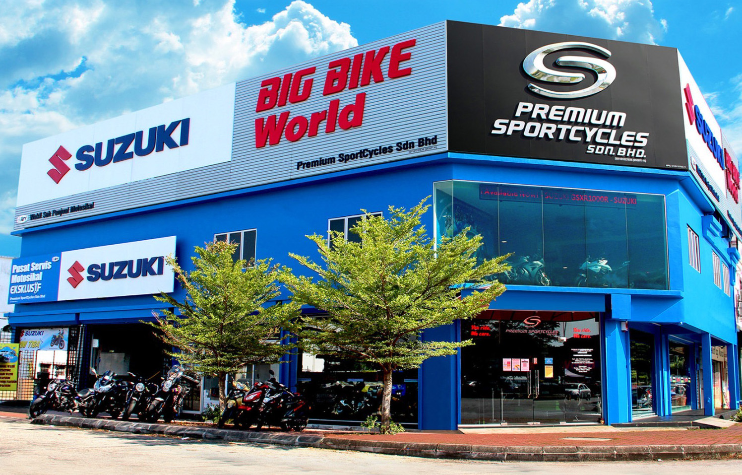 Premium SportCycles Storefront